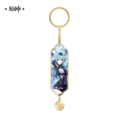 Genshin Impact Character Drawing Card Metal Keychain: Eula (8043735056686)
