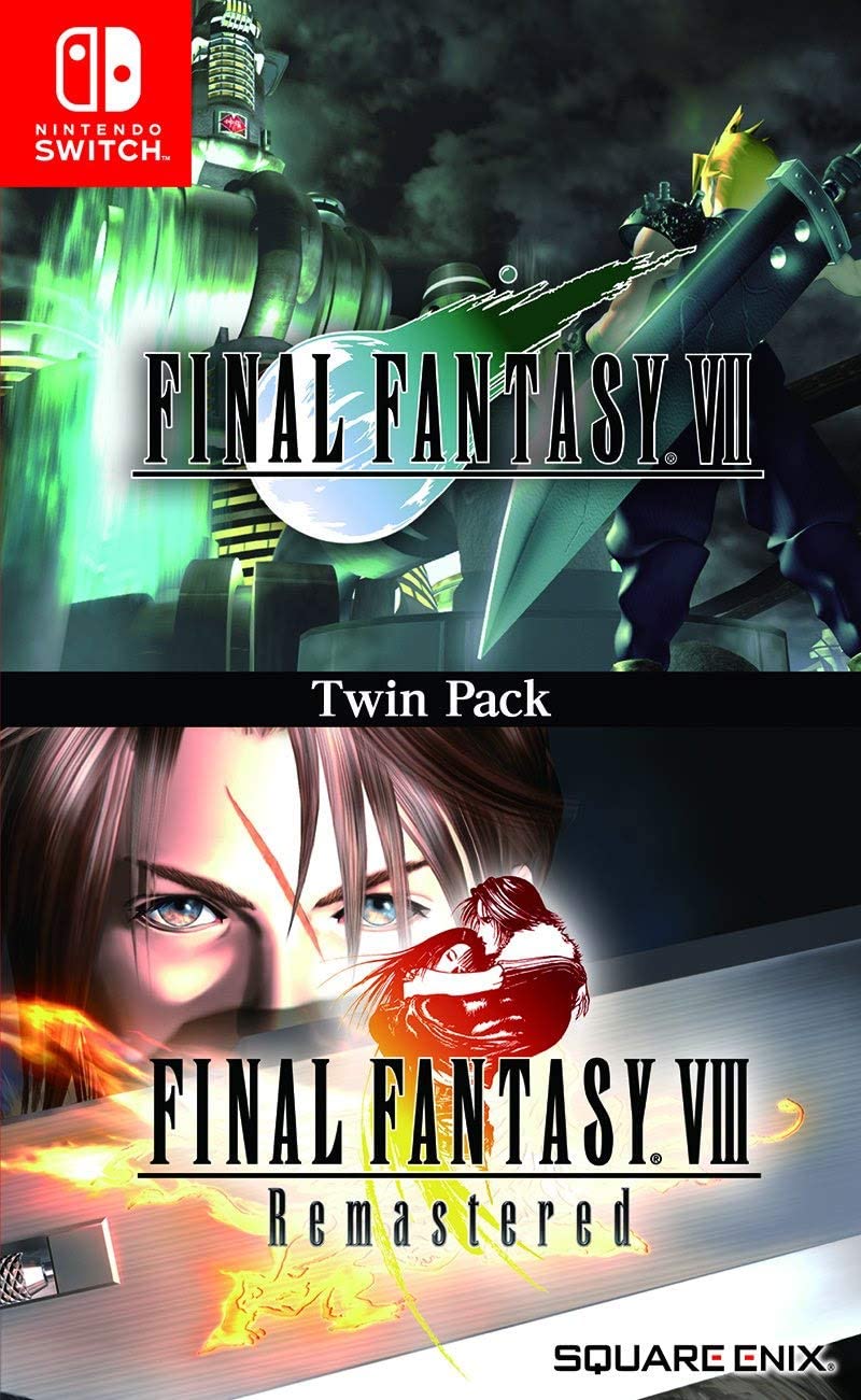 Final Fantasy VII + Final Fantasy VIII Remasterd Nintendo Switch Edizione Internazionale (4666103496758)