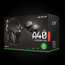 ASTRO Gaming A40 TR Cuffie Gaming Cablate + MixAmp Pro TR, 4 Gen, ASTRO Audio V2, Dolby Audio, Microfono intercambiabile, Controllo Equilibrio Gioco/Voce per Xbox Series X|S, Xbox One, PC, Nero/Rosso (6575475458102)