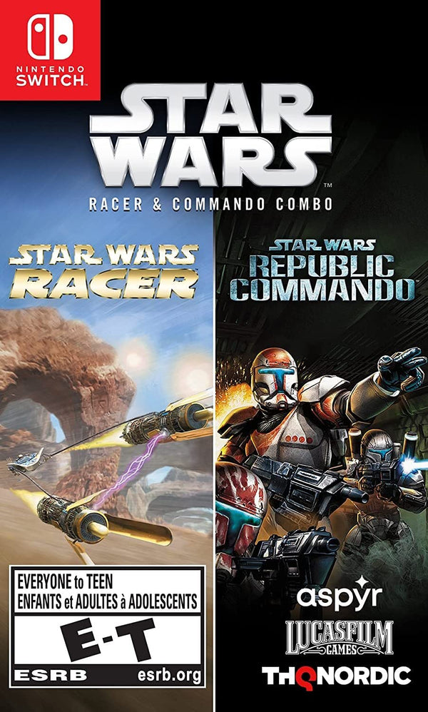 Star Wars Racer and Commando Combo - Nintendo Switch Edizione Americana (6654724571190)