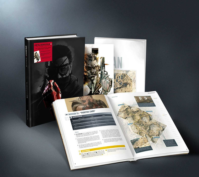 Metal Gear Solid V: The Phantom Pain: The Complete Official Guide (Inglese) Copertina rigida (4552757575734)