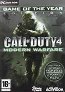 CALL OF DUTY 4 MODERN WARFARE GAME OF THE YEAR EDITION PC EDIZIONE EUROPEA MULTILINGUA ITALIANO (4591218130998)