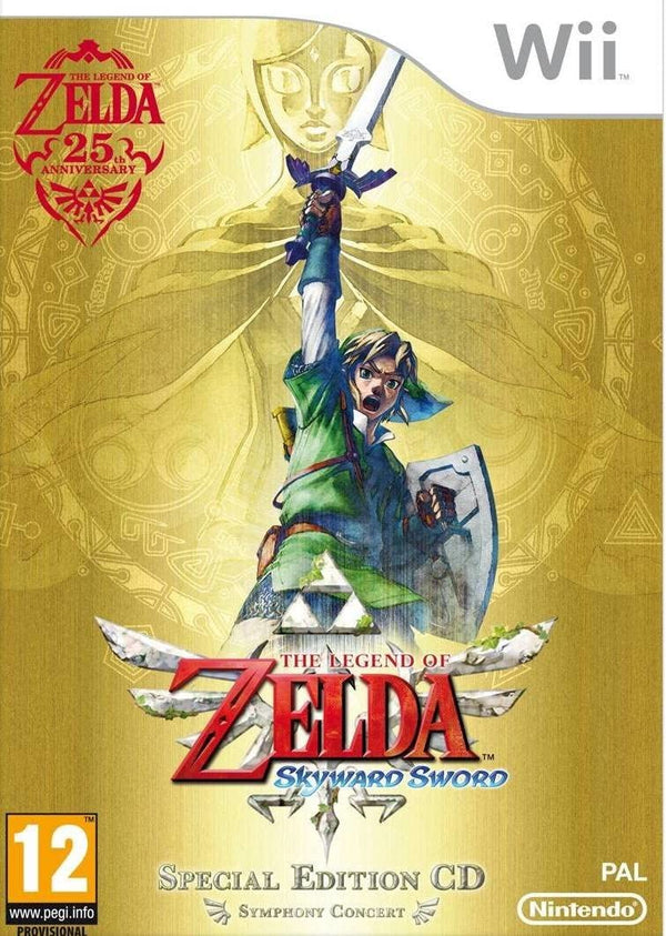 THE LEGEND OF ZELDA SKYWARD SWORD NINTENDO WII EDIZIONE ITALIANA PRIMA STAMPA (4564730413110)