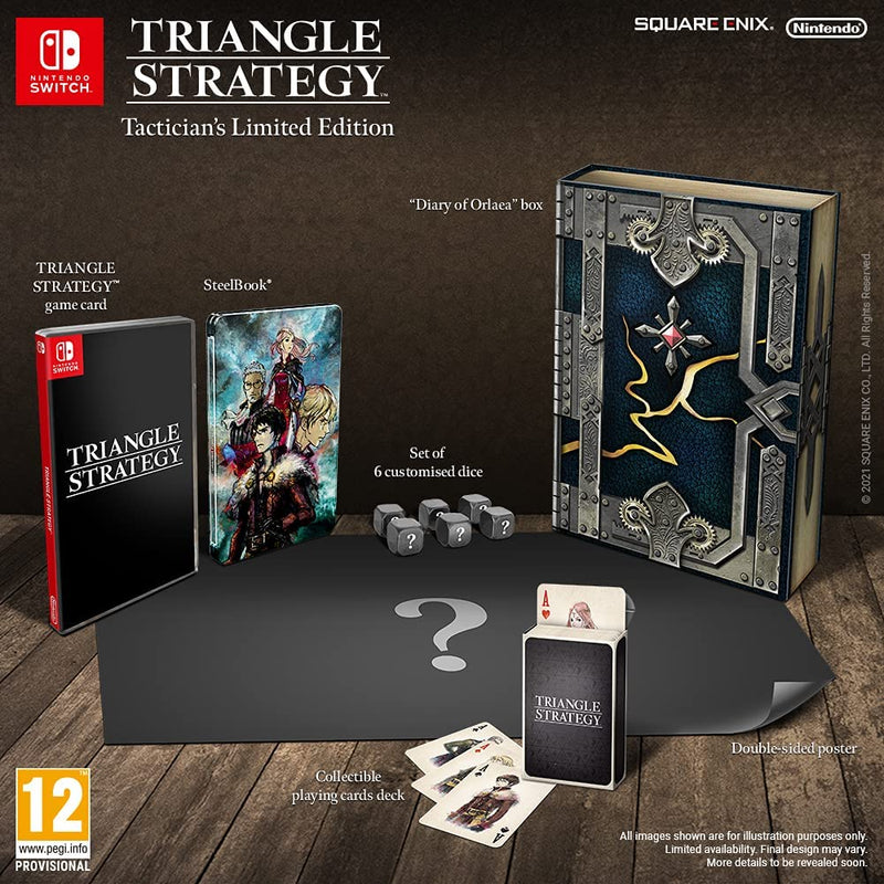 Triangle Strategy Special Edition Nintendo Switch Edizione Europea [PRE-ORDINE 4 MARZO 2022] (6654324768822)