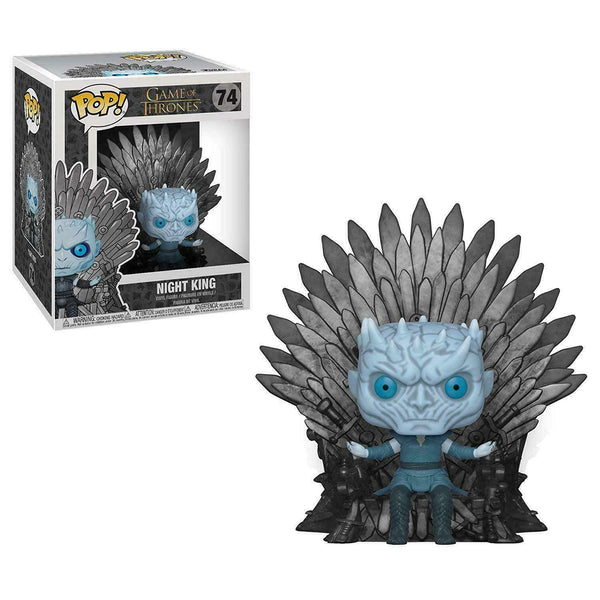 Game of Thrones POP! Deluxe Vinyl Figure Night King on Iron Throne 15 cm (6552110301238)