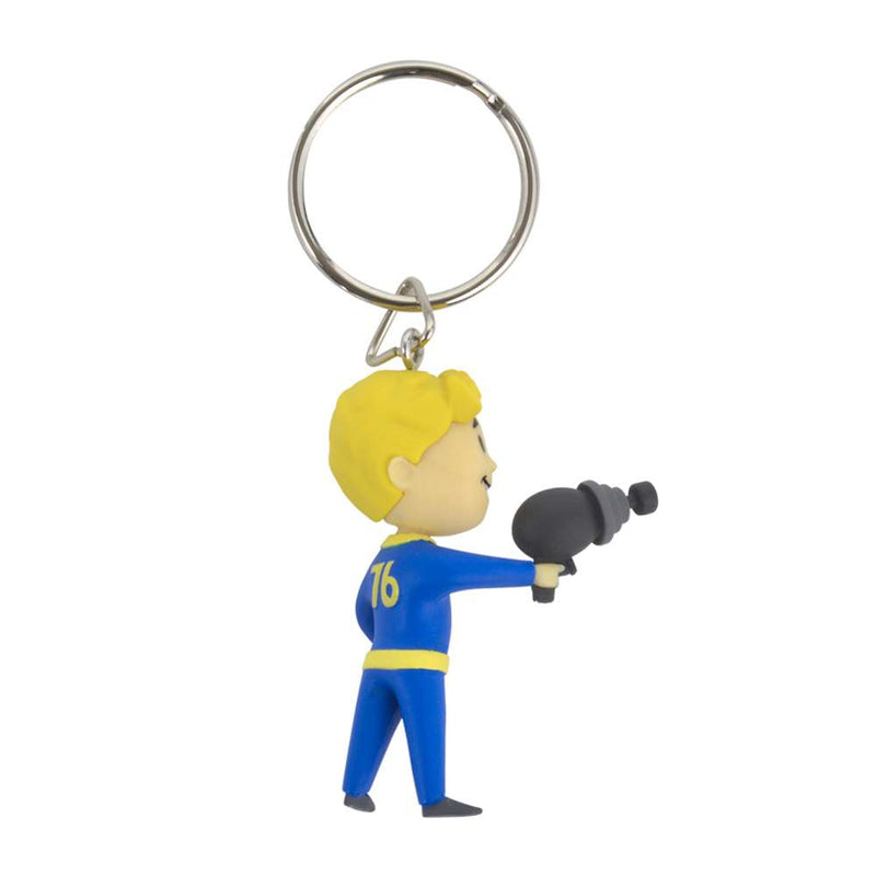 Portachiavi/portachiavi con arma energetica Vault Boy ufficiale di Fallout 76 (6666590322742)