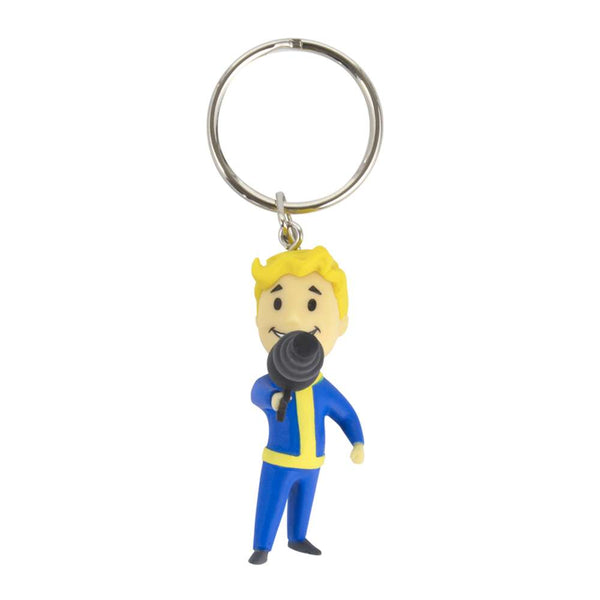 Portachiavi/portachiavi con arma energetica Vault Boy ufficiale di Fallout 76 (6666590322742)