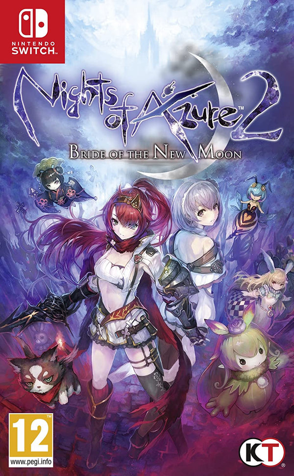 Nights of Azure 2: Bride of the New Moon Nintendo Switch Edizione Regno Unito (4883644055606)