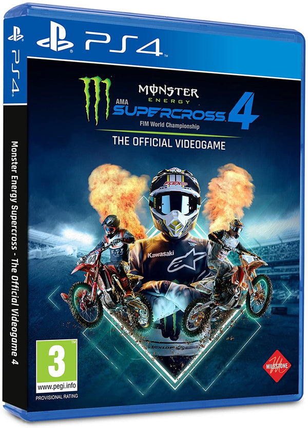 Monster Energy Supercross 4  Playstation 5 Edizione Europea (4910624964662)