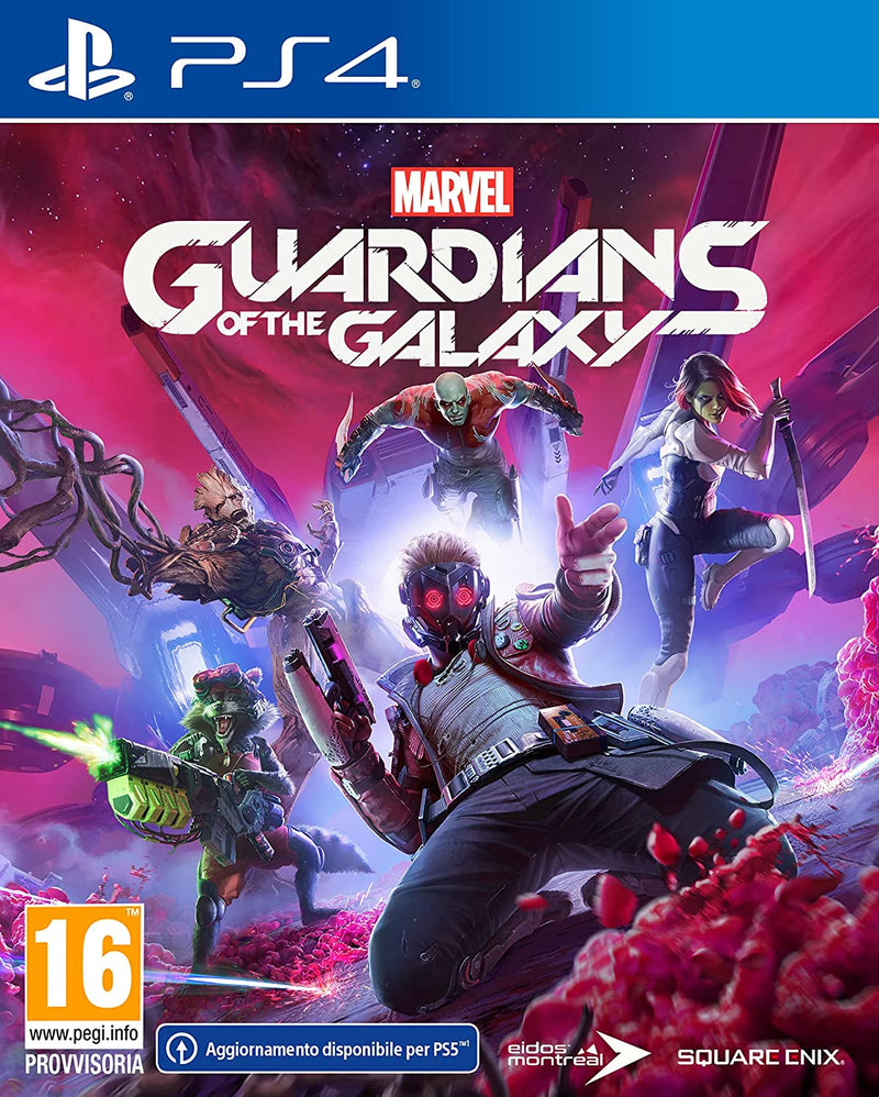 Marvel's Guardians of The Galaxy - Playstation 4  Edizione Europea - PRE-ORDINE (6598166741046)