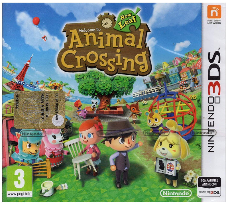 ANIMAL CROSSING NEW LEAF NINTENDO 3DS EDIZIONE INGLESE (4558589722678)