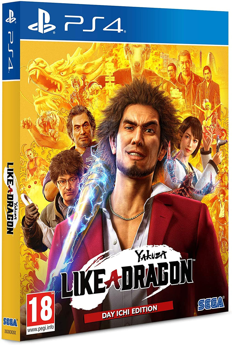 Yakuza: Like a Dragon - Day Ichi Edition Playstation 4 Edizione Italiana (4903252361270)