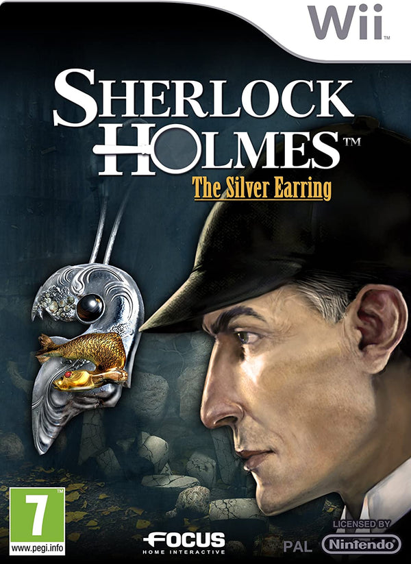 SHERLOCK HOLMES THE SILVER EARRING NINTENDO WII EDIZIONE REGNO UNITO (4557088981046)