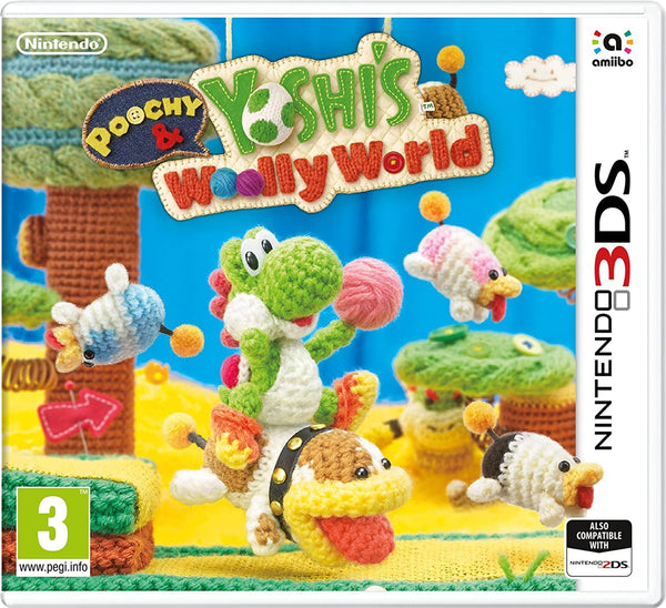 POOCHY & YOSHI'S WOLLY WORLD NINTENDO 3DS EDIZIONE ITALIANA (4558517141558)