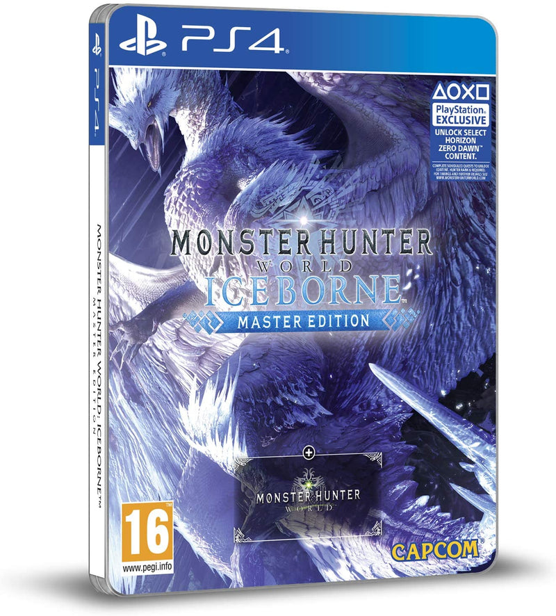 MONSTER HUNTER WORLD: ICEBORNE MASTER EDITION STEELBOOK PLAYSTATION 4 EDIZIONE REGNO UNITO (4550083084342)