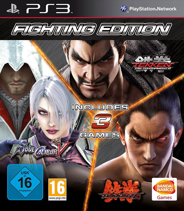 Fighting Edition: Tekken Tag 2, Tekken 6 & Soulcalibur V  Playstation 3 Edizione Europea (4825586565174)