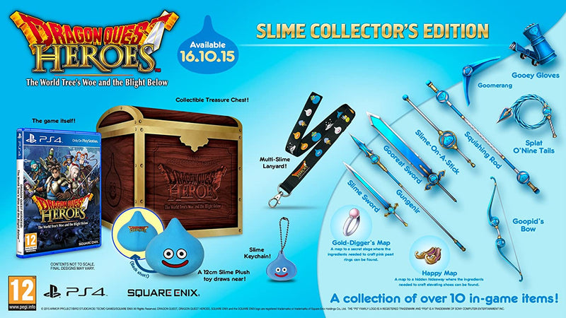 DRAGON QUEST HEROES COLLECTOR'S EDITION PLAYSTATION 4 EDIZIONE TEDESCA (4584151154742)