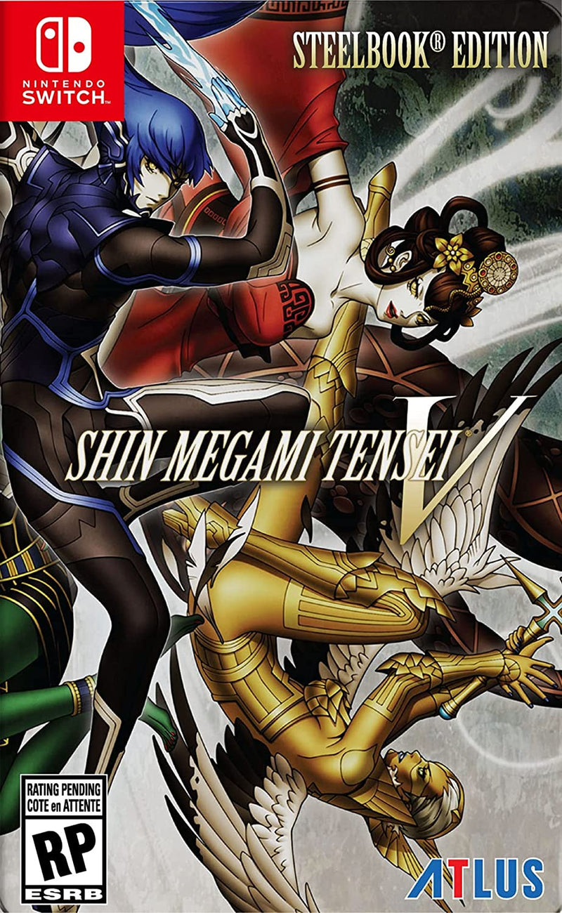 Shin Megami Tensei V: Steelbook Launch Edition - Nintendo Switch Edizione Americana (6654675648566)