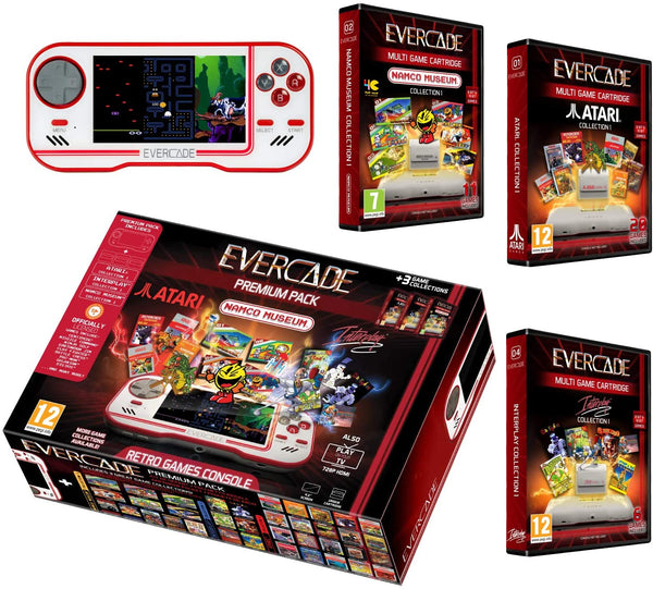 Evercade Console  Premium Pack +3 Namco/Atari/Interplay (4792429019190)
