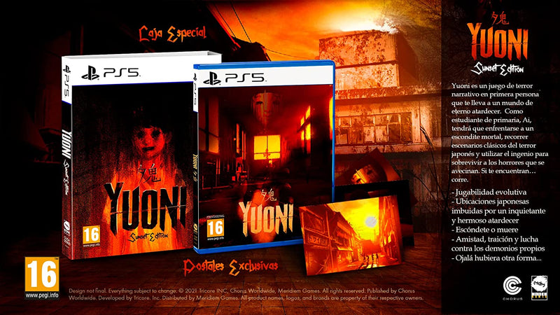 Yuoni Sunset Edition Playstation 5 Edizione Europea (6682990673974)