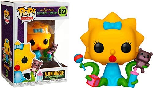 POP! FUNKO THE SIMPSONS ALIEN MAGGIE -823- (6538378969142)