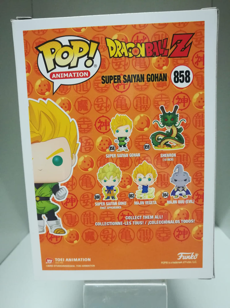 Dragon Ball Z POP! Animation Vinyl Figure SS Gohan 9 cm PRE-ORDER (4910334148662)