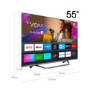 Hisense 55" Uled 55U7QF 4K Ultra HD Smart TV (6535492698166)
