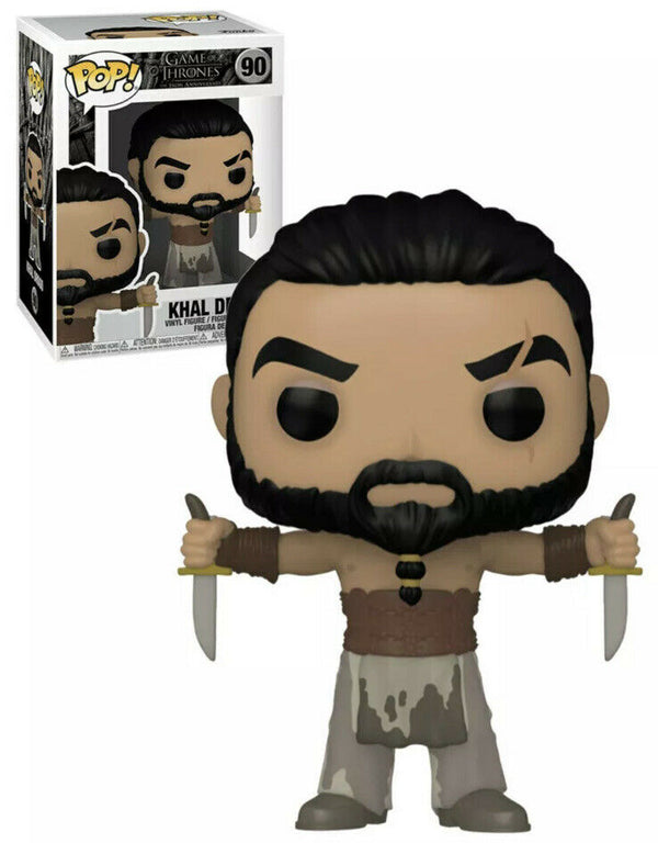 Game of Thrones POP! TV Vinyl Figure Khal Drogo w/Daggers 9 cm (pre -order) (6552974721078)