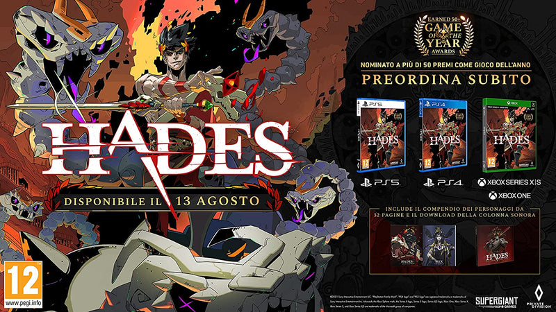 Hades Playstation 5 (6610543378486)