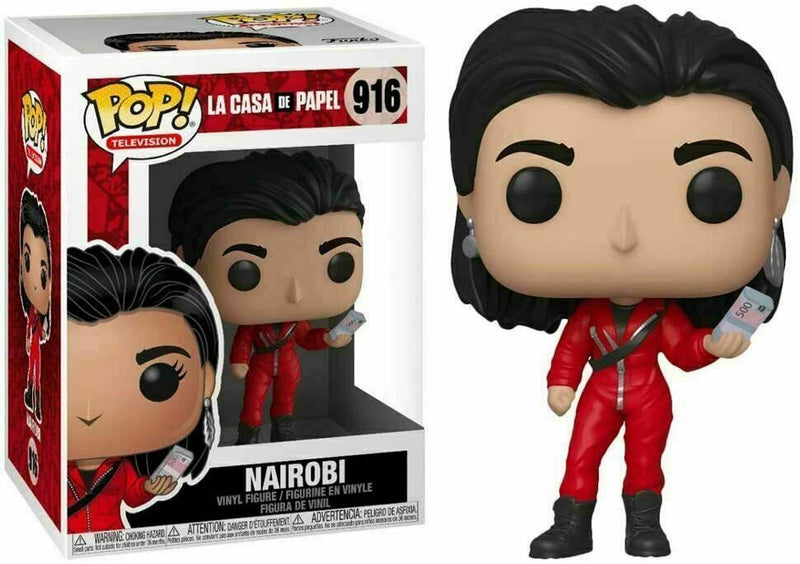 Money Heist POP! TV-la casa di carta.  Figure Nairobi 9 cm (6555167359030)