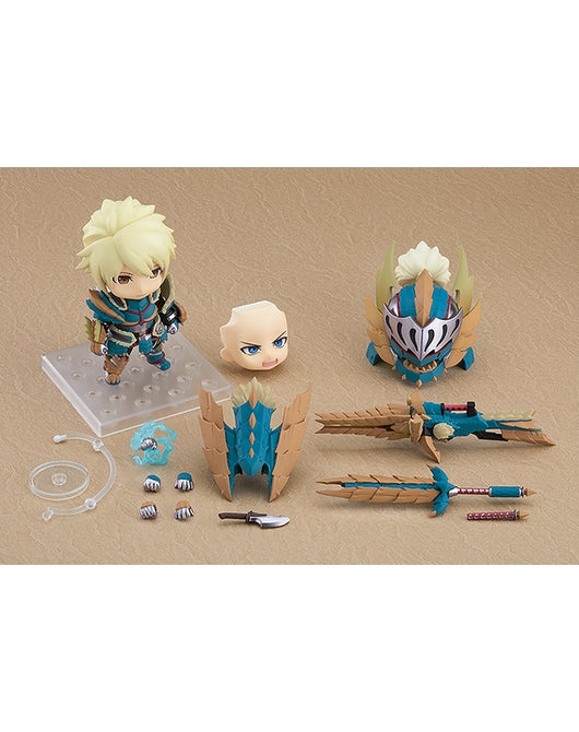 Monster Hunter World Iceborne Nendoroid Action Figure Hunter Male Zinogre Alpha Armor Ver. DX 10 cm (6565271732278)