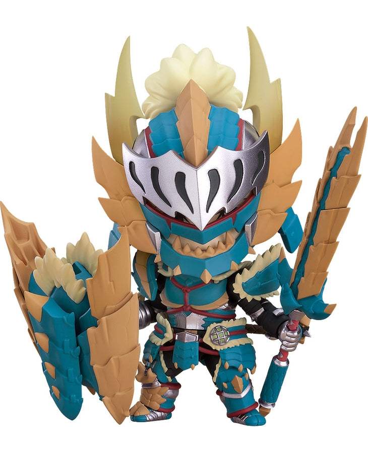 Monster Hunter World Iceborne Nendoroid Action Figure Hunter Male Zinogre Alpha Armor 10 cm (6565274419254)