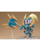 Monster Hunter World Iceborne Nendoroid Action Figure Hunter Male Zinogre Alpha Armor 10 cm (6565274419254)
