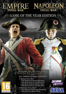 EMPIRE TOTAL WAR + NAPOLEON TOTAL WAR GAME OF THE YEAR EDITION PC EDIZIONE REGNO UNITO (4594810683446)