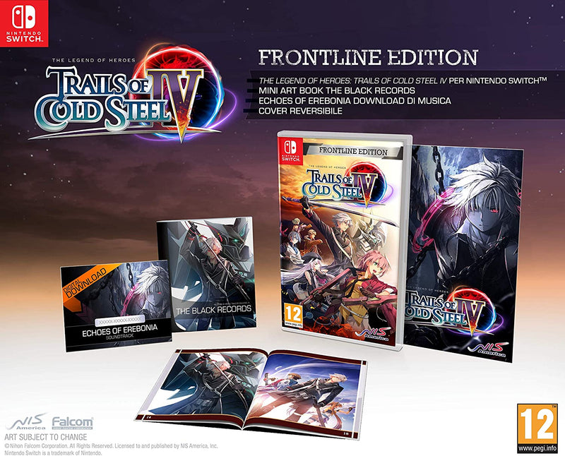 The Legend of Heroes: Trails of Cold Steel IV Frontline Edition Nintendo Switch Edizione Europea (6549392523318)