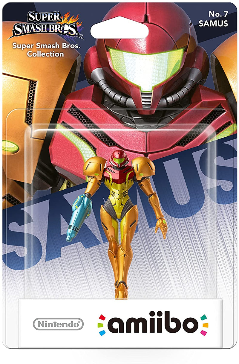 Amiibo Samus Metroid Prime, Super Smash Bros. Collection (6650432290870)