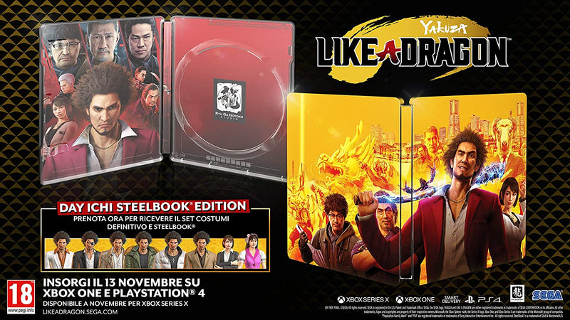 Yakuza: Like a Dragon - Day Ichi Edition Playstation 4 Edizione EU (4803474030646)