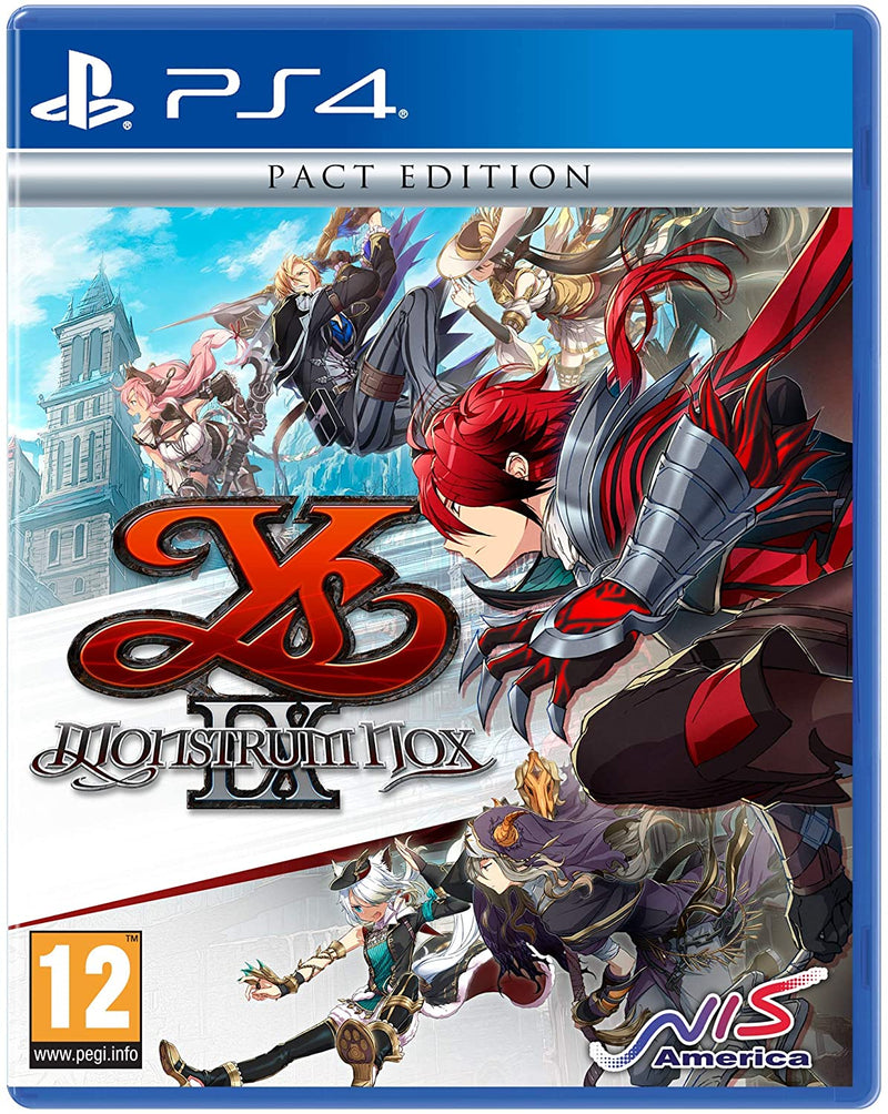 Ys IX: Monstrum Nox - Pact Edition Playstation 4 Edizione Europea (4913515692086)