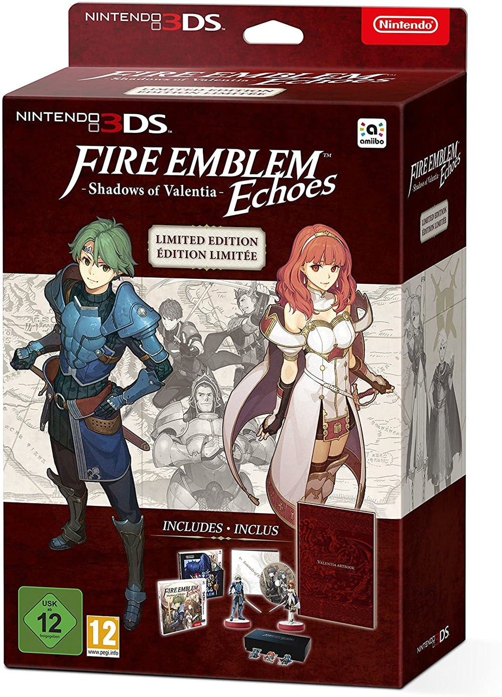 FIRE EMBLEM SHADOWS OF VALENCIA ECHOES LIMITED EDITION NINTENDO 3DS/2D