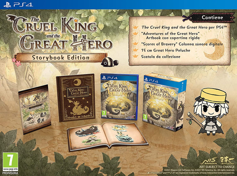 The Cruel King and The Great Hero - Storybook Edition - PlayStation 4 Edizione Italiana - PREORDINE 1 MARZO 2022 (6618228981814)