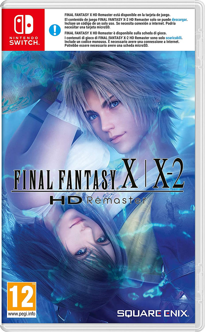 FINAL FANTASY X|X-2 HD REMASTER NINTENDO SWITCH EDIZIONE REGNO UNITO (4531407454262)