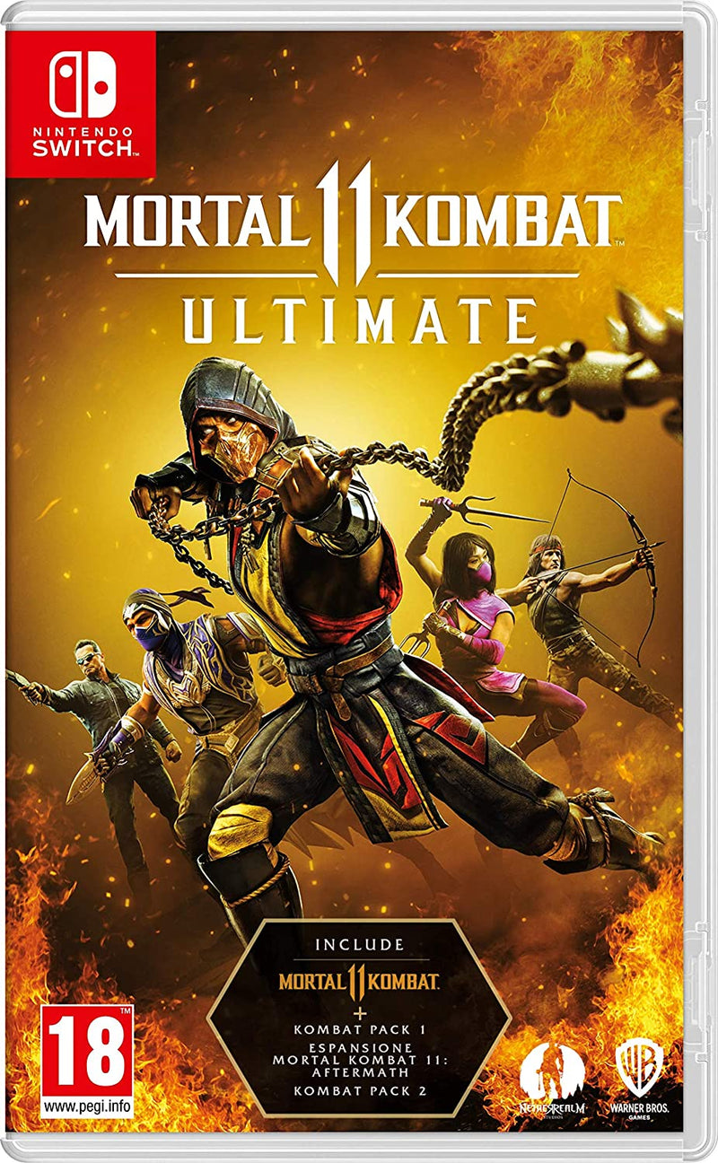 Mortal Kombat 11 Ultimate Nintendo Switch Edizione Regno Unito (4807381745718)