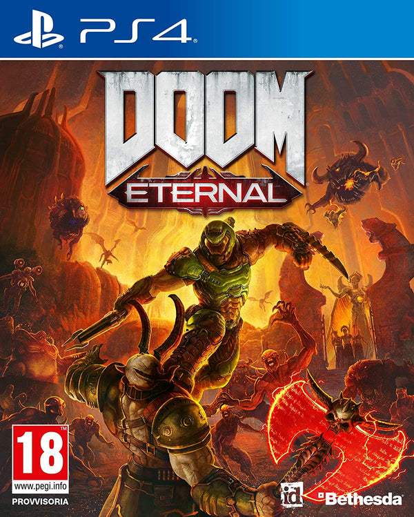 Doom Eternal Playstation 4 Edizione Regno Unito con Italiano (4749052444726)