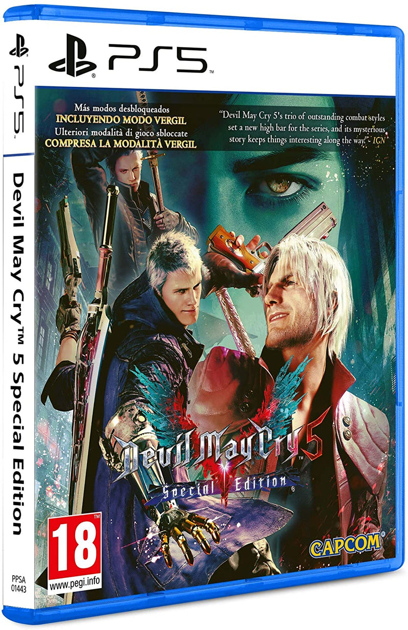 Devil May Cry 5 Special Edition - Playstation 5 EU MULTILINGUA (4821246312502)