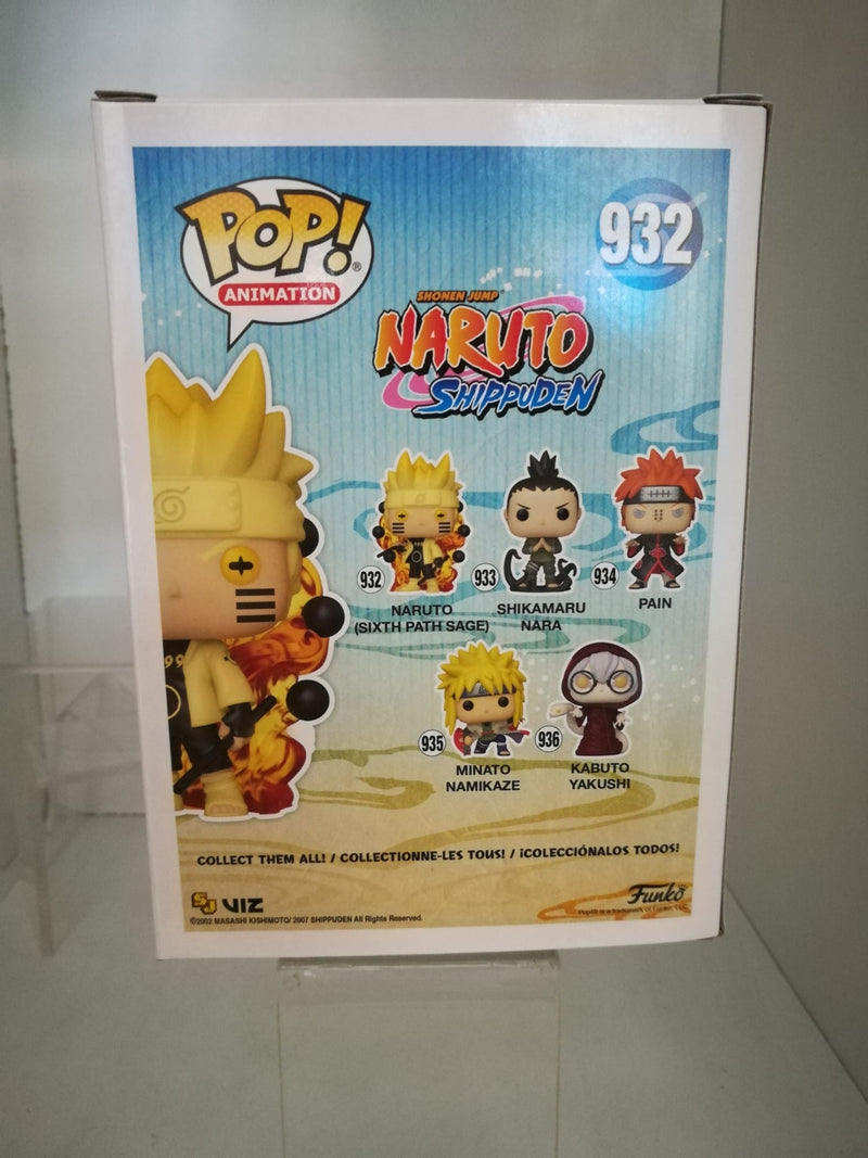 Naruto POP! Animation Vinyl Figur Naruto Six Path Sage 9 cm (4910523383862)