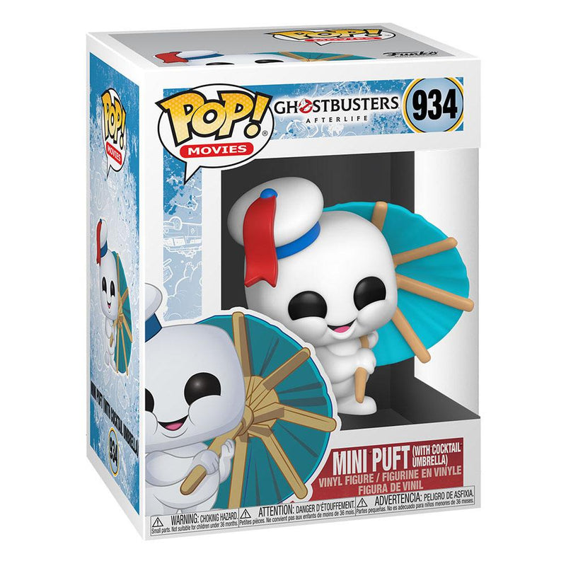 Ghostbusters: Afterlife POP! Mini Puft w/Cocktail Umbrella 9 cm PRE-ORDER 1-2022 (6650428882998)
