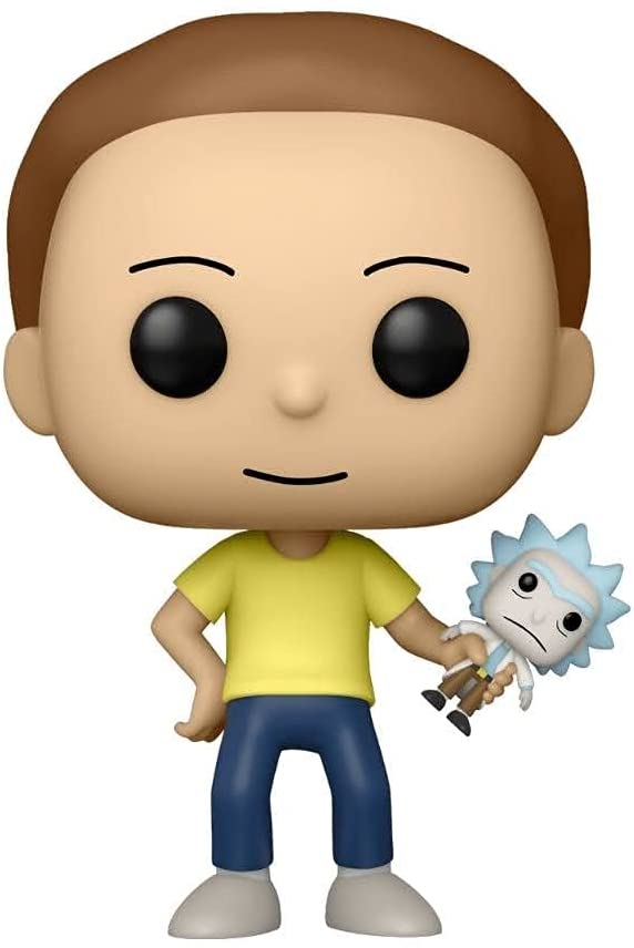 POP! Funko Morty with Shrunken Rick Exclusive (6794732437558)