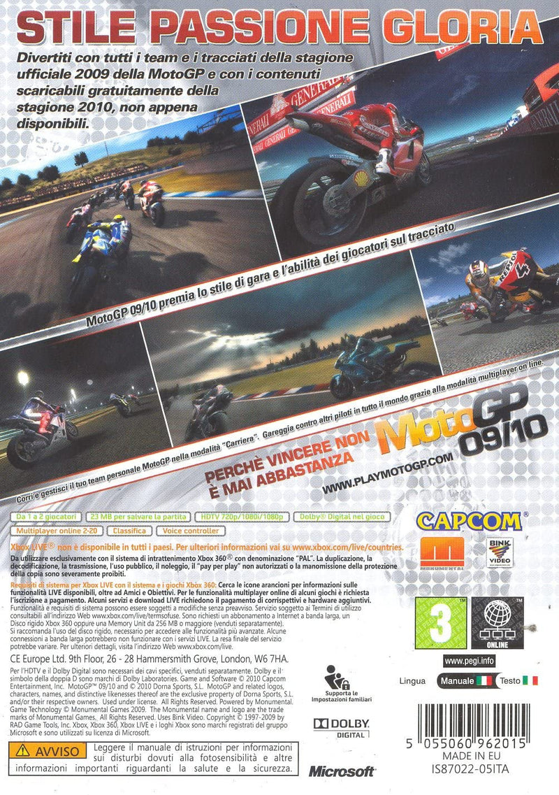 Copia del MOTO GP 09/10 PS3 ( versione italiano) (6557818159158)