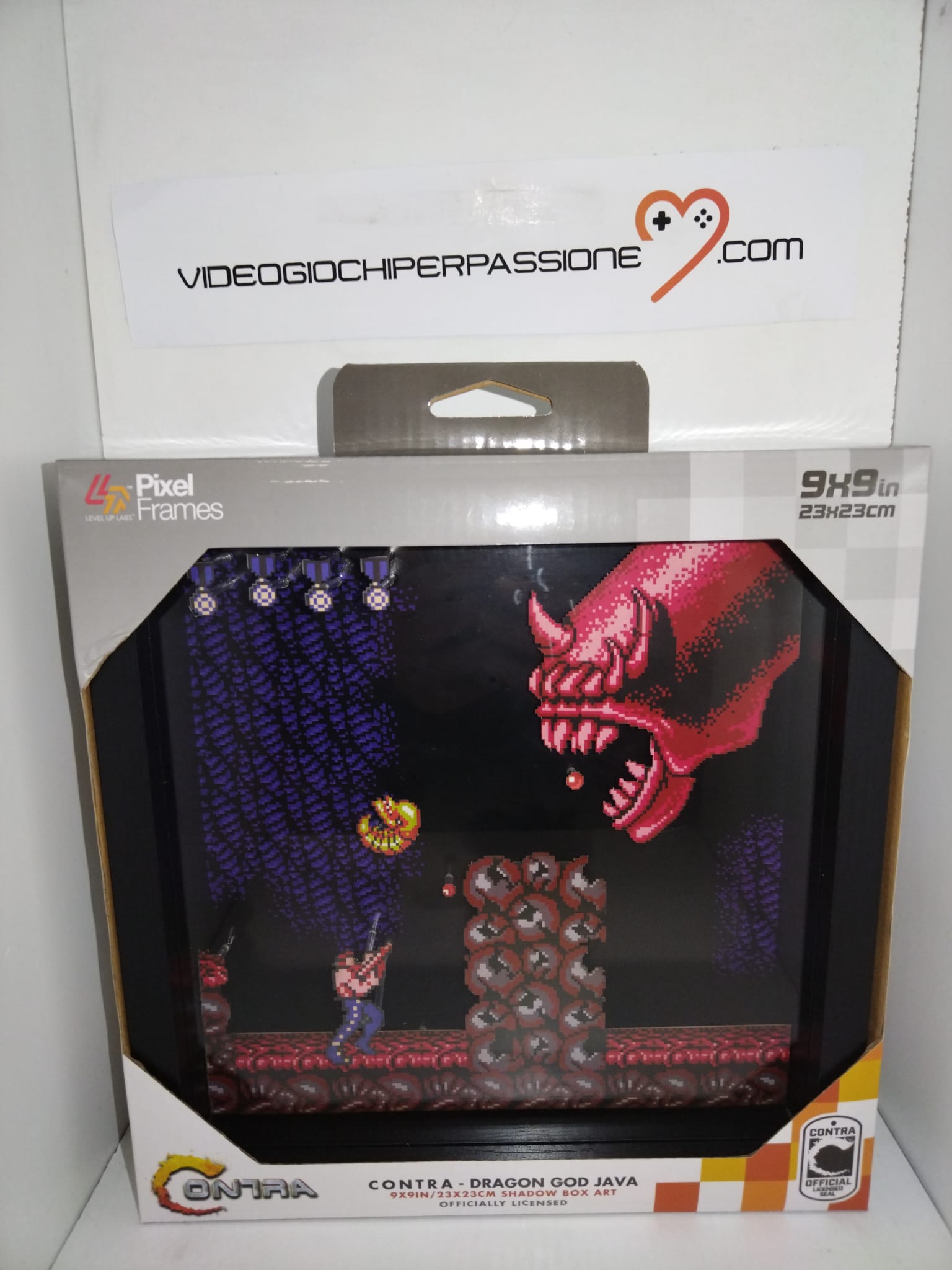 Pixel Frames Contra Dragon God Java