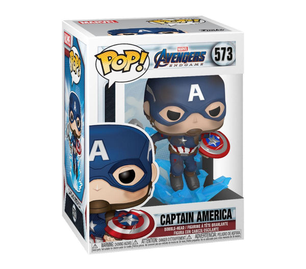 MARVEL Avengers: Endgame POP! Movies Captain America 9 cm(pre-order) (6554876379190)